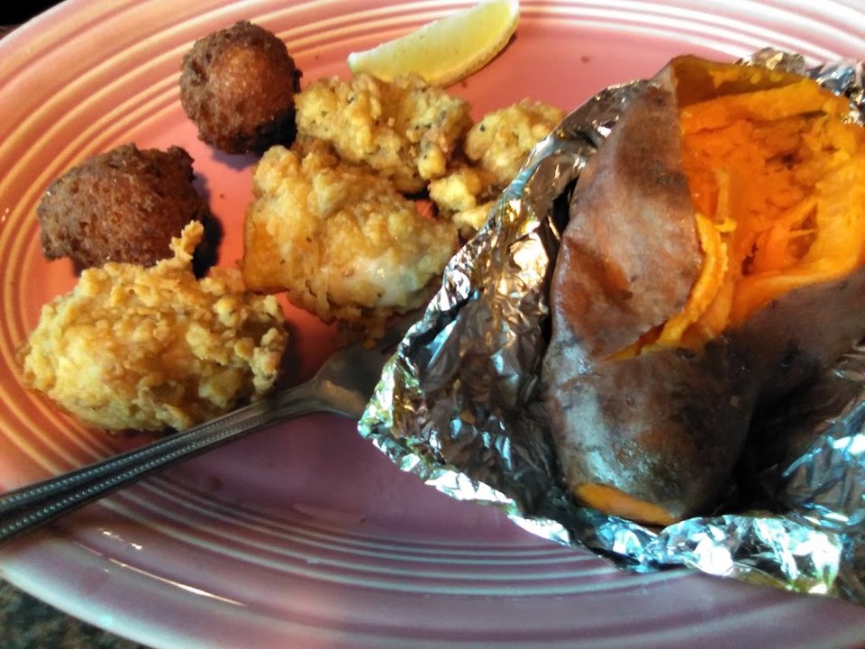 Fried Oyster Plate